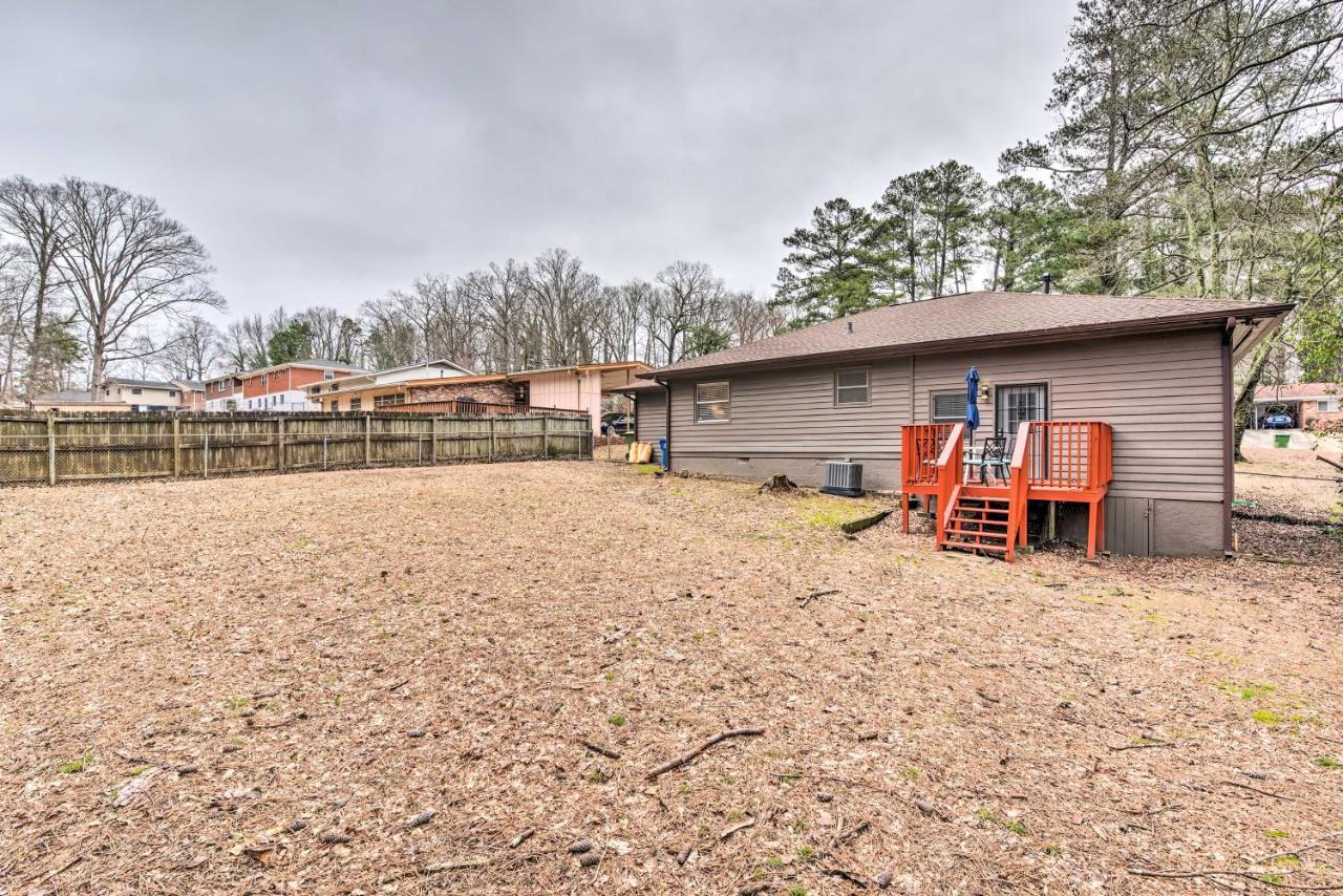 Atlanta Retreat With Deck In Greenbriar Area! מראה חיצוני תמונה